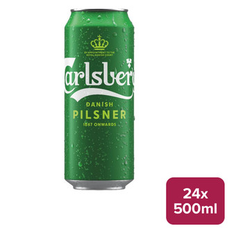 Carlsberg Danish Pilsner Lager 24 x 500ml Can - 220710029_B.jpg