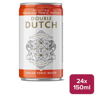 Double Dutch Indian Tonic Water 24 x 150ml Can - 58910411_B.jpg