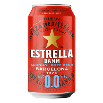Estrella Damm 0.0% Lager 24 x 330ml Can - 27091030_1.jpg