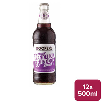 Hoopers Dandelion & Burdock 3.4% 12x500ml NRB - 28040334_B.jpg