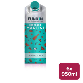 Funkin Espresso Martini Pre-Batched Just Add Vodka 6 x 950ml - 59739050_B.jpg