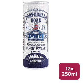 Portobello Road Gin & Franklins Tonic 12 x 250ml - 29999802_B.jpg