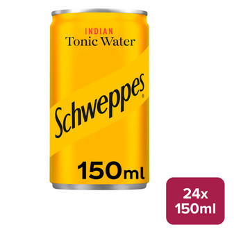 Schweppes Tonic Water 24 x 150ml Cans - 58330019_B.jpg