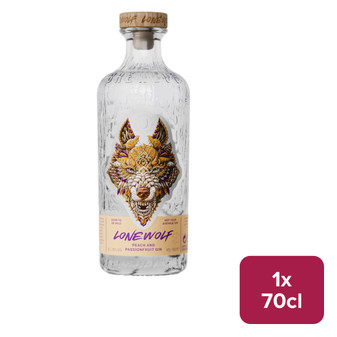 LoneWolf Peach & Passion Fruit Gin 70cl NRB - 33201653_B.jpg