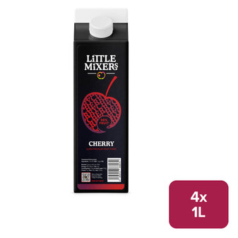 Little Mixers Cherry Puree 4 x 1L Carton - 58778459_B.jpg