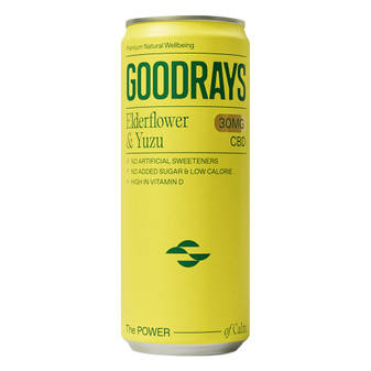Goodrays Elderflower & Yuzu Natural CBD 12 x 250ml Can - 58370532_1.jpg