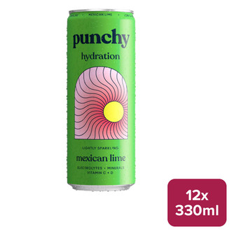 Punchy Hydration Mexican Lime 12 x 330ml Can - 58550178_B.jpg