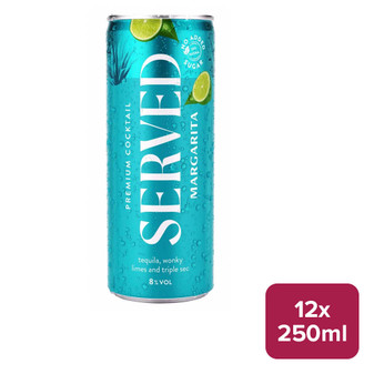 Served Margarita 12 x 250ml Can - 35665445_B.jpg