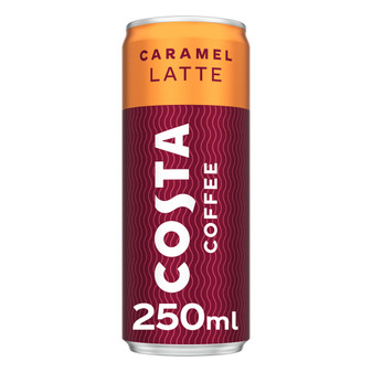 Costa Coffee Caramel Latte 12 x 250ml Can - 58210022_1.jpg