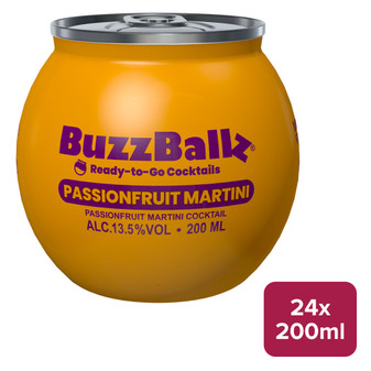 BuzzBallz Passionfruit Martini Cocktail 24 x 200ml PET - 30070158_B.jpg