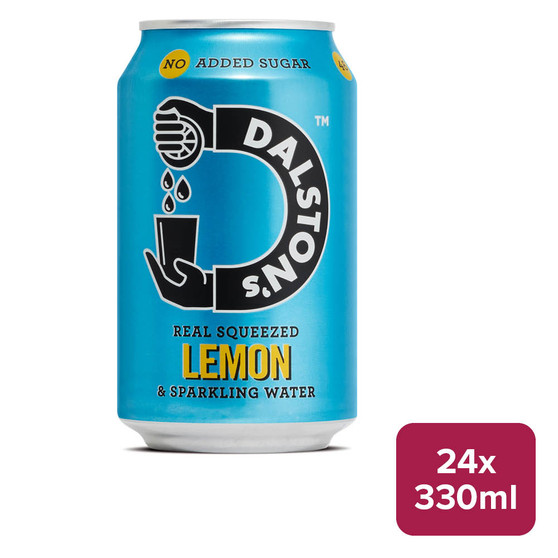 Dalston's Sparkling Lemon 24 x 330ml Can - 55250060_B.jpg