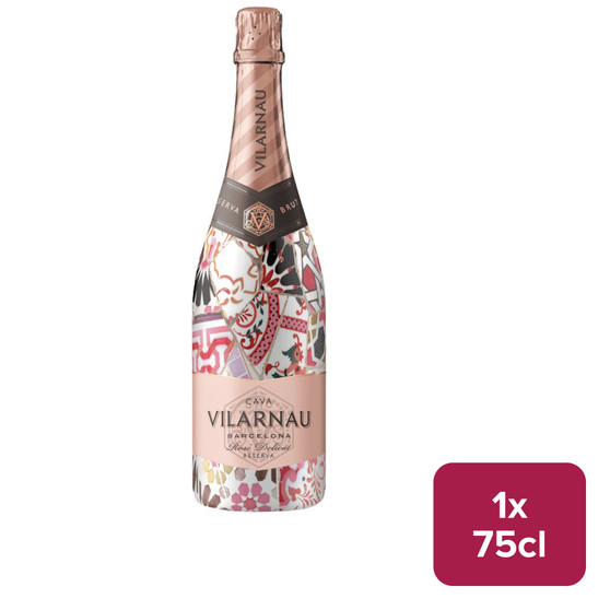 Vilarnau Brut Reserva Rosado Organic Cava Gaudi Sleeve 75cl NRB - 42323930_B.jpg