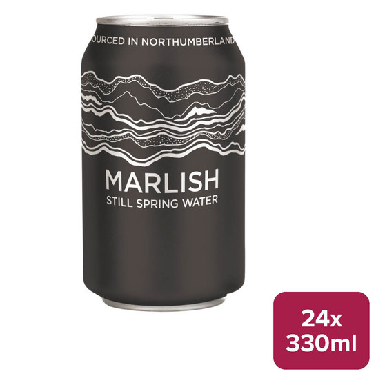 Marlish Still Spring Water 24 x 330ml Cans - 57462616_B.jpg