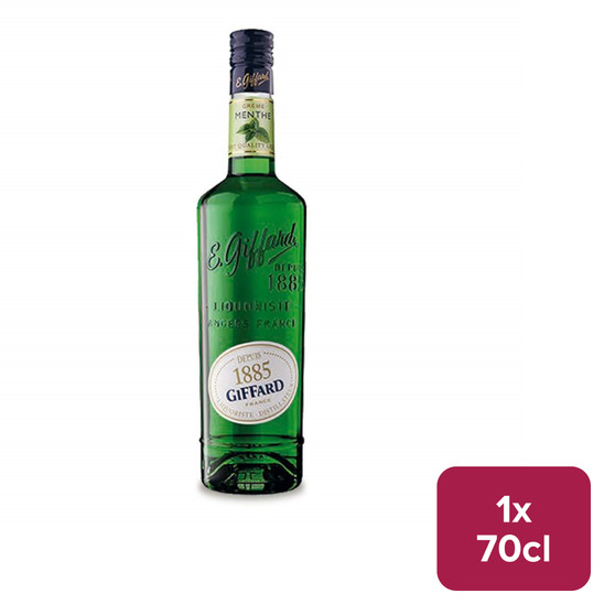 Giffard Creme De Menthe (Mint) Green 70cl NRB - 36315156_B.jpg