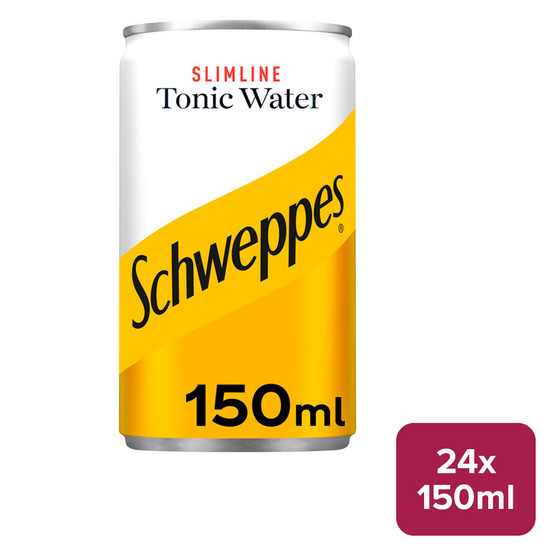 Schweppes Slimline Tonic Water 24 x 150ml Can - 58340019_B.jpg