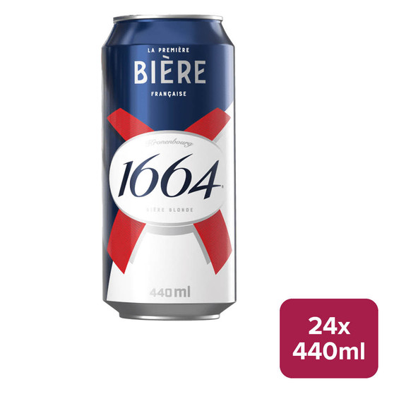 Kronenbourg 1664 Bier 24 x 440ml Can - 24240172_B.jpg