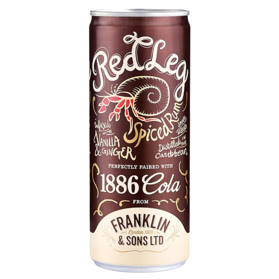 Red Leg Rum & Franklins 1886 Cola 12 x 250ml - 29999801.jpg