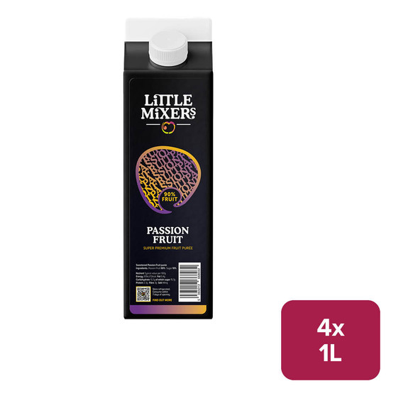 Little Mixers Passion Fruit Puree 4 x 1L Carton - 58778450_B.jpg