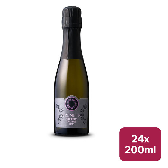 Serenello Extra Dry Prosecco Rose 24 x 200ml NRB - 45280093_B.jpg
