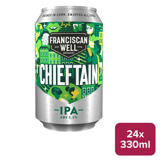 Franciscan Well Chieftain IPA 24 x 330ml Cans - 29235125_B.jpg