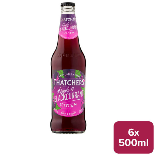 Thatchers Apple & Blackcurrant Cider 6 x 500ml NRB - 29071528_B.jpg