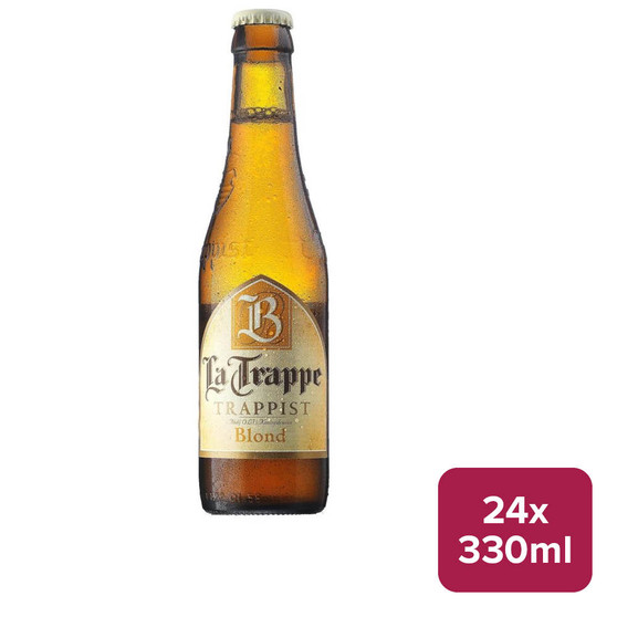 La Trappe Blonde Beer 24 x 330ml - 26633925_B.jpg