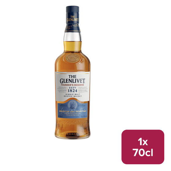 The Glenlivet Founder's Reserve Single Malt Whisky 70cl NRB - 31020047_B.jpg