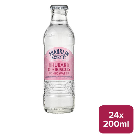Franklin & Sons Rhubarb Tonic Water with Hibiscus 24 x 200ml NRB - 55250140_B.jpg