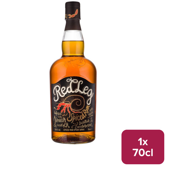 Red Leg Vanilla & Caribbean Ginger Spice Rum 70cl - 33160147_B.jpg
