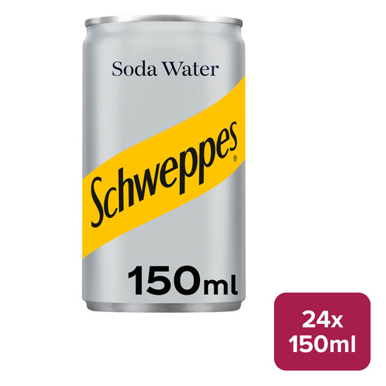 Schweppes Soda Water 24 x 150ml Cans - 58330119_B.jpg