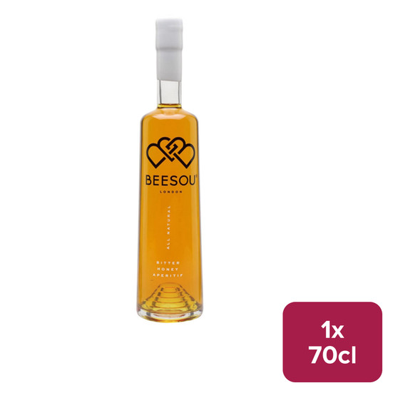 Beesou All Natural Bitter Aperitif Kissed by Honey 11% 70cl NRB - 35251344_B.jpg