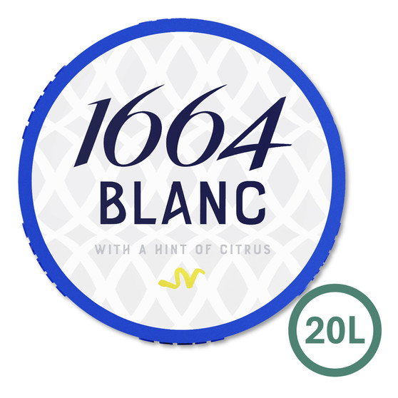 Kronenbourg 1664 Blanc 20L Draughtmaster Keg - 12550003_1.jpg