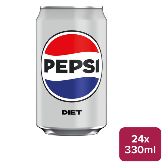 Pepsi Diet 24 x 330ml Cans - 58110023_B.jpg