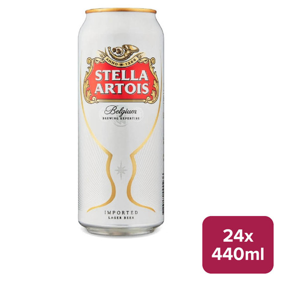 Stella Artois 4.8% Lager 24 x 440ml Can - 29750035_B.jpg