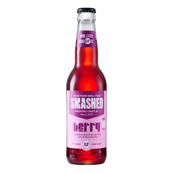 Smashed Berry 0% Cider 12 x 330ml NRB - 27310414_1.jpg