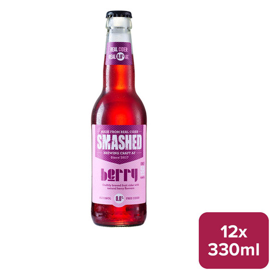 Smashed Berry 0% Cider 12 x 330ml NRB - 27310414_B.jpg