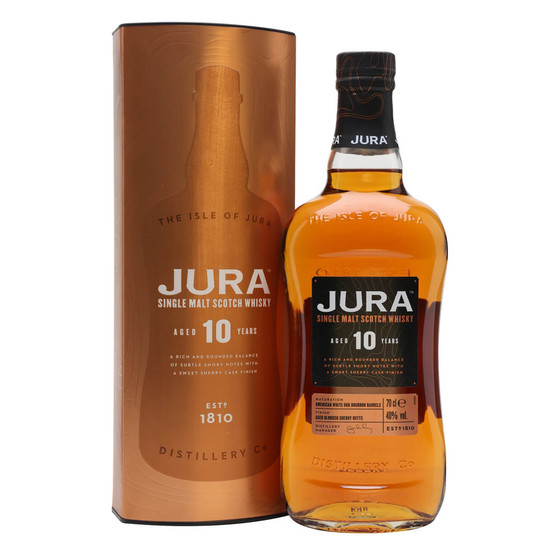 Jura 10 Year Old Single Malt Whisky 70cl - 31200451_1.jpg