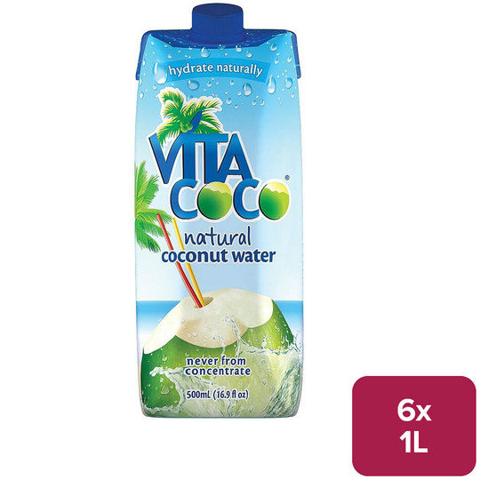 Vita Coco Coconut Water 6 x 1L Carton - 53880018_B.jpg