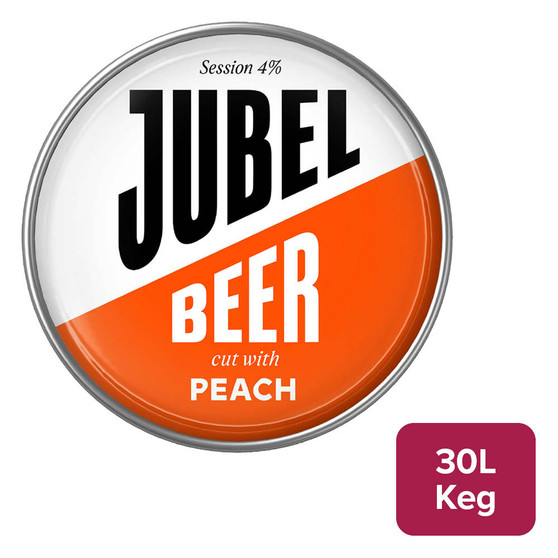 Jubel Craft Lager Cut With Peach 30L Keg - 16634031_B.jpg