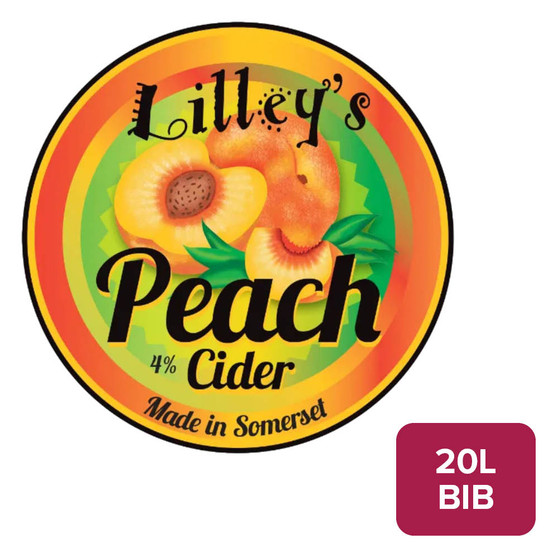 Lilley's Peach Cider 20L BIB - 10154567_B.jpg
