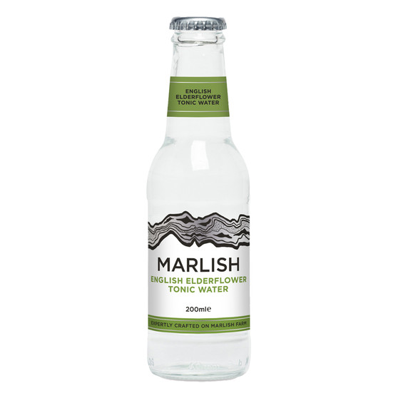 Marlish Elderflower Tonic Water (Sugar Free) 24 x 200ml NRB - 57462617_1.jpg