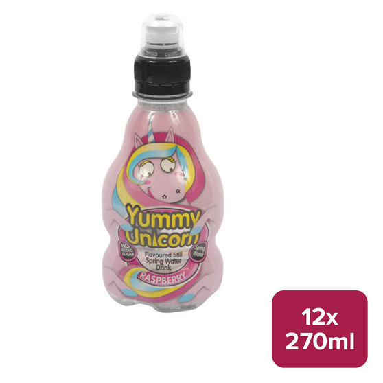 Wild Waters Yummy Unicorn Raspberry 12 x 270ml PET - 57841631_B.jpg