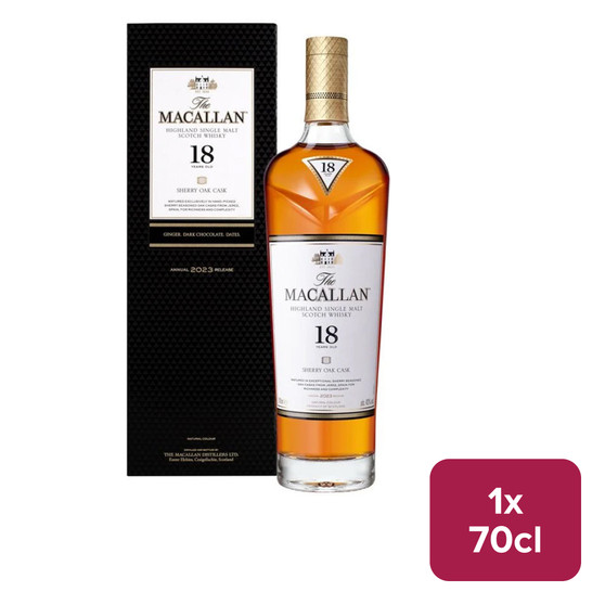Macallan 18 Year Old Sherry Oak Whisky 70cl NRB - 31050147_B.jpg