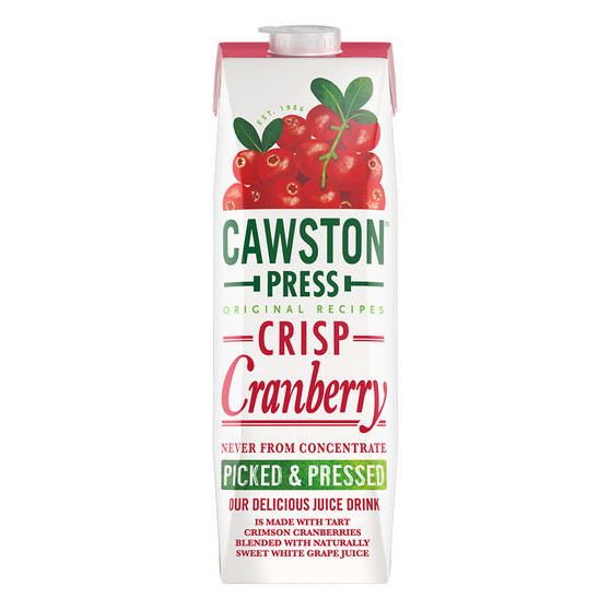 Cawston Press Crisp Cranberry 8 x 1L Carton - 54112878_1.jpg