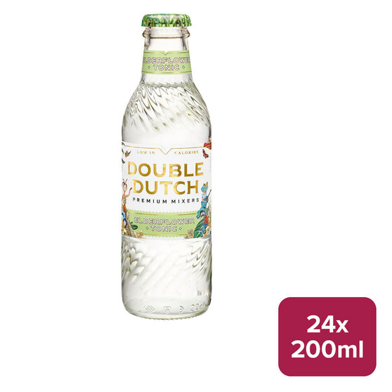 Double Dutch Elderflower Tonic Water 24x200ml NRB - 59130609_B.jpg