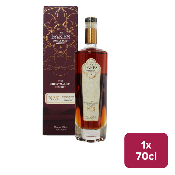 The Lakes Single Malt The Whiskymaker's Reserve No.5 Whisky 70cl NRB - 32163048_B.jpg
