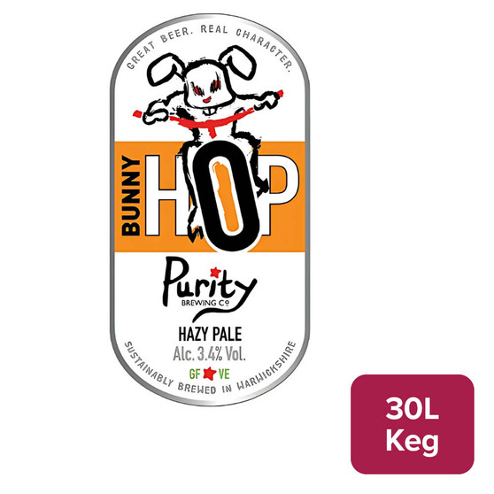 Purity Brewing Bunny Hop Hazy Pale 30L Keg - 16354004_B.jpg
