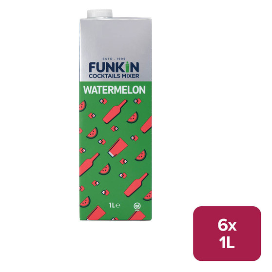 Funkin Watermelon Cocktail Mixer 6 x 1ltr - 59738961_B.jpg