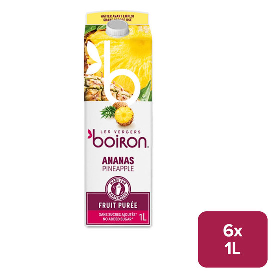 Boiron Pineapple Puree 6 x 1L Carton - 59780526_B.jpg