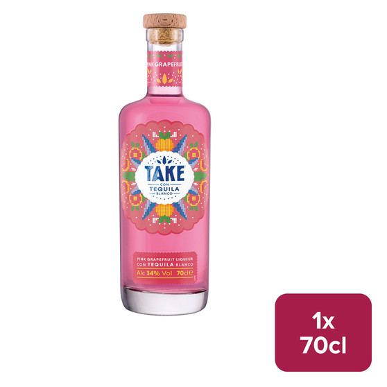 Take Pink Grapefruit Tequila Liqueur 70cl - 35040130_B.jpg